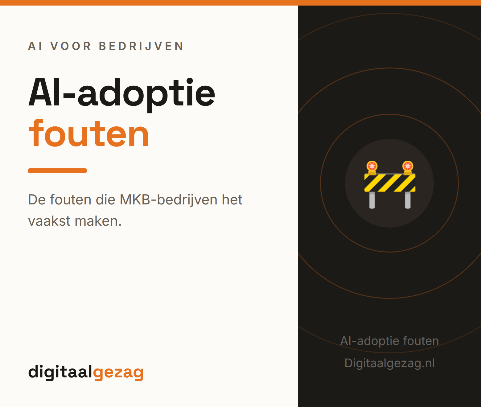 AI-adoptie fouten en valkuilen voorkomen bij AI-implementatie in het MKB