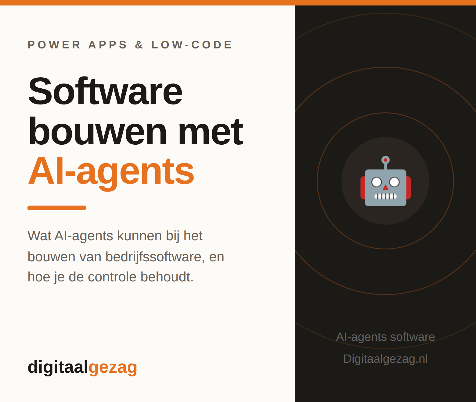 AI-agents voor softwareontwikkeling MKB gecontroleerd proces