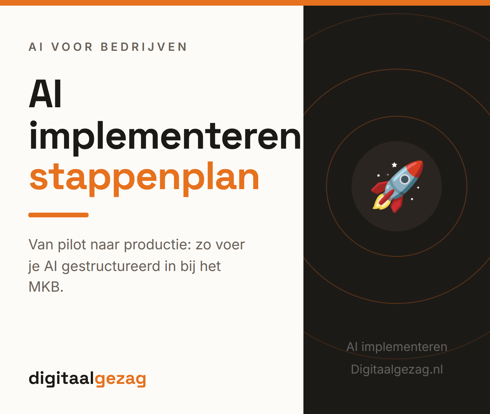 Stappenplan voor ai implementatie mkb van pilot naar productie