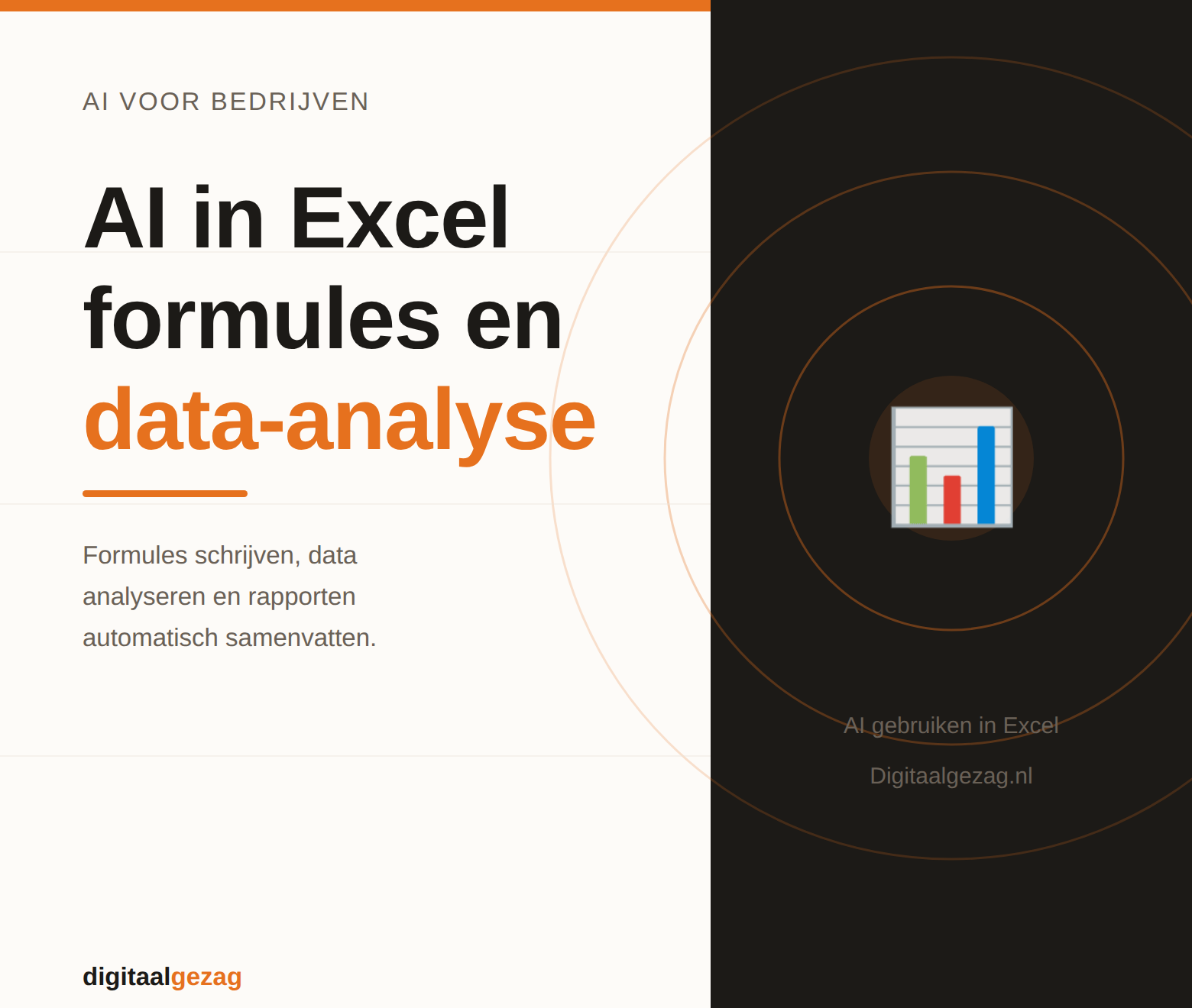 AI gebruiken in Excel voor formules schrijven en data-analyse in het MKB