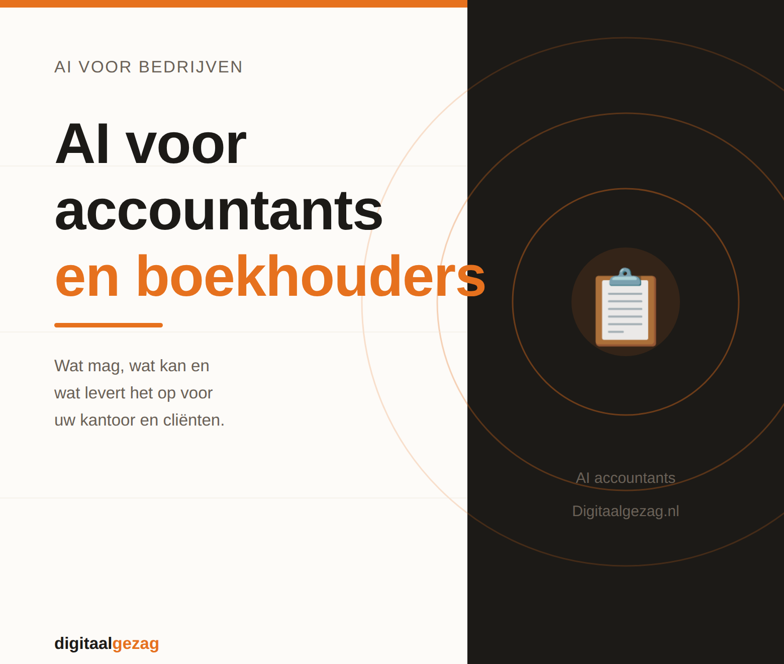 AI voor accountants en boekhouders factuurverwerking rapportages adviesteksten