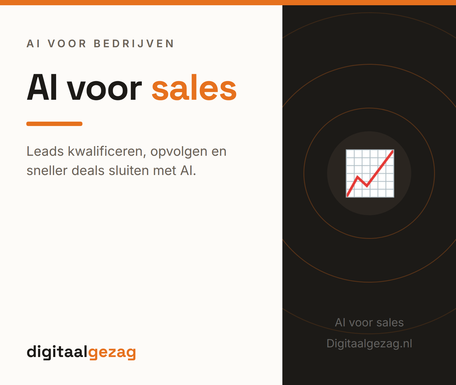 AI voor sales MKB leadkwalificatie opvolging en deals sluiten