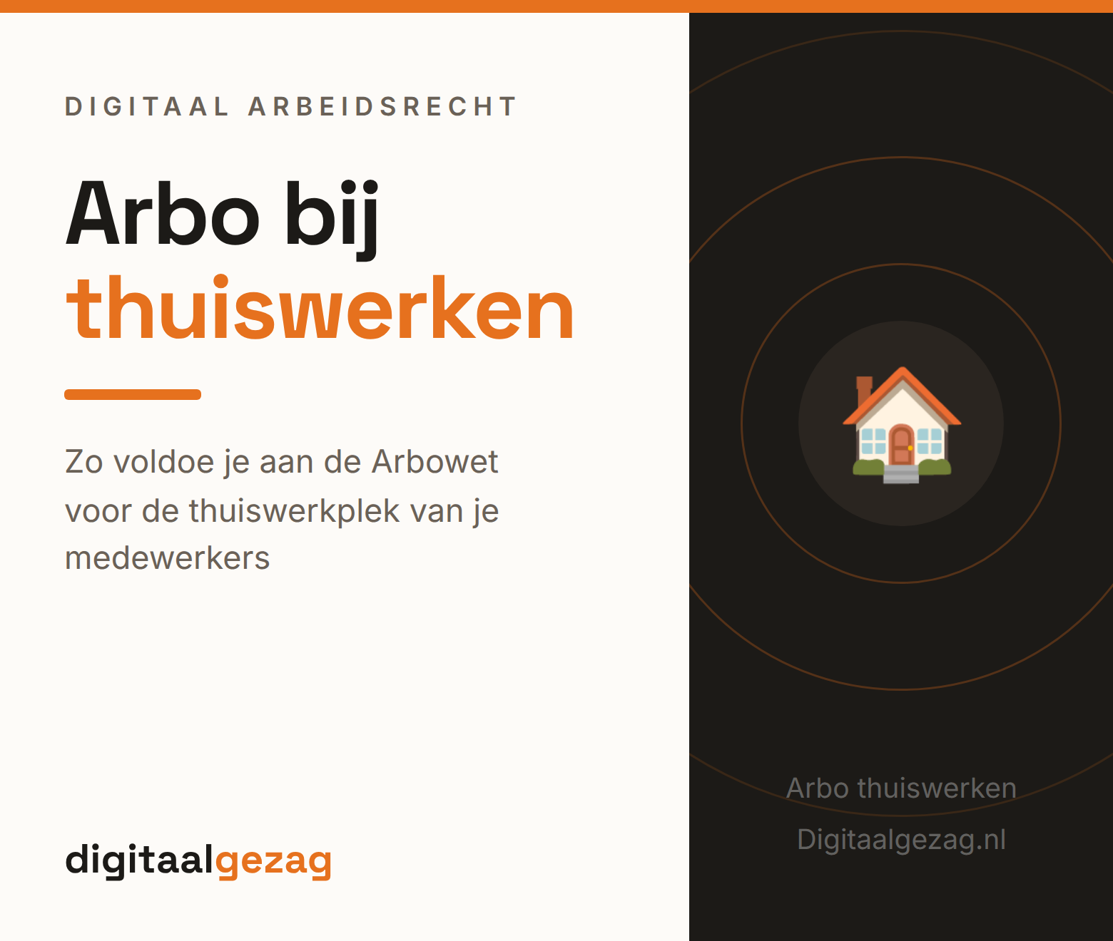 Ergonomische thuiswerkplek met aandacht voor thuiswerk arbo