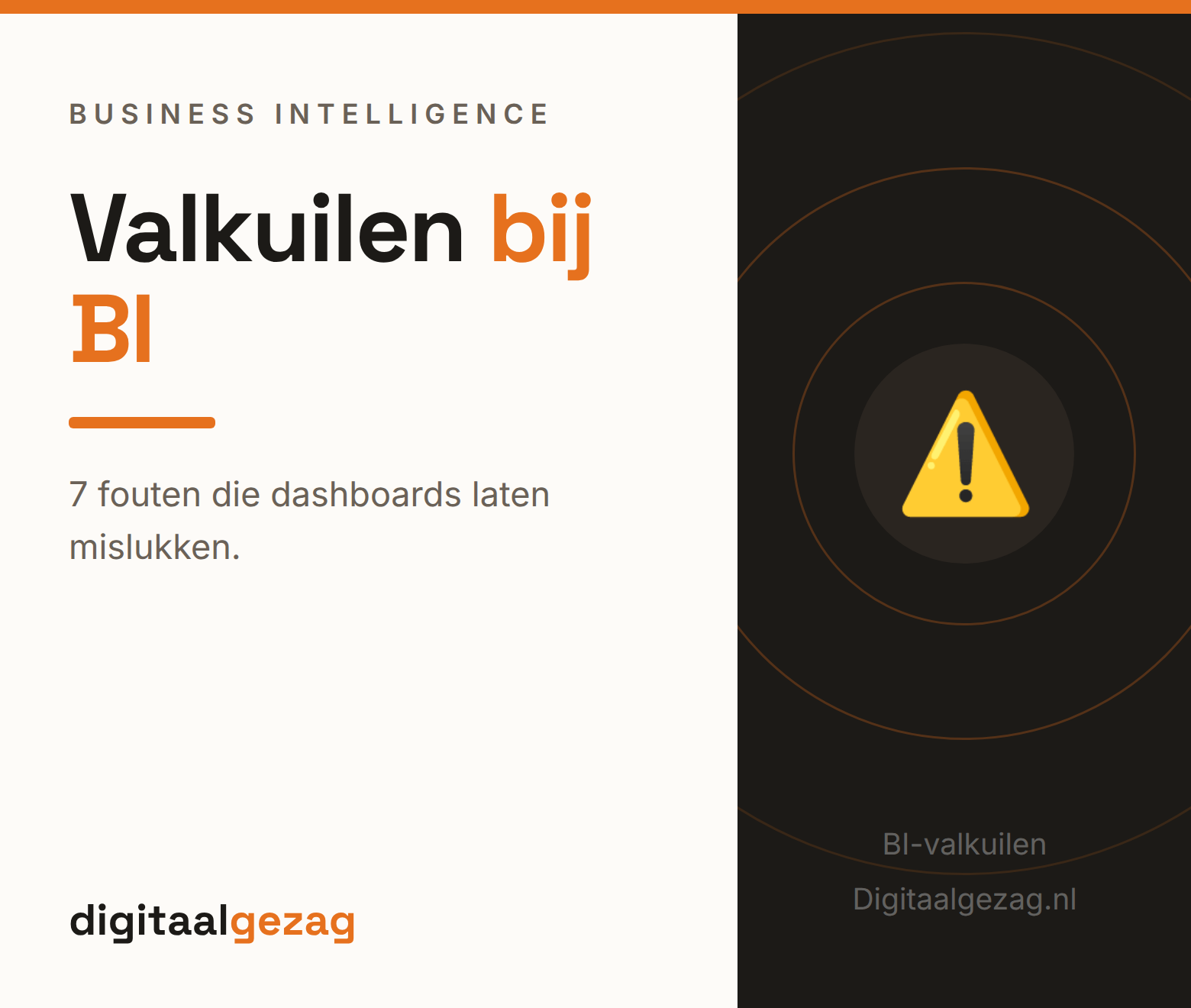 Zeven valkuilen bij Business Intelligence die dashboards laten mislukken in het MKB