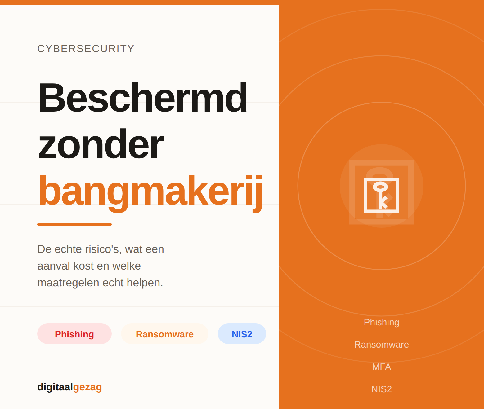 Cybersecurity - overzicht dossiers en kennisgebieden