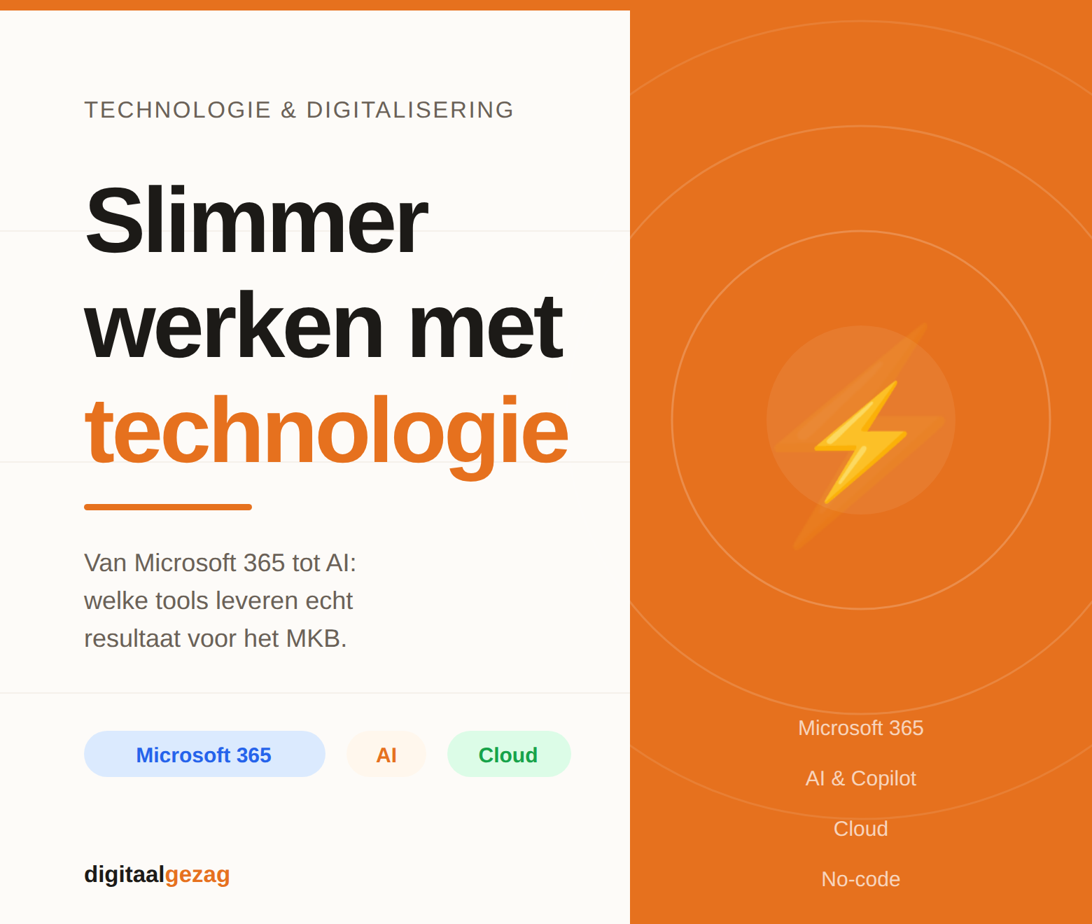 Technologie & Digitalisering - overzicht dossiers en kennisgebieden