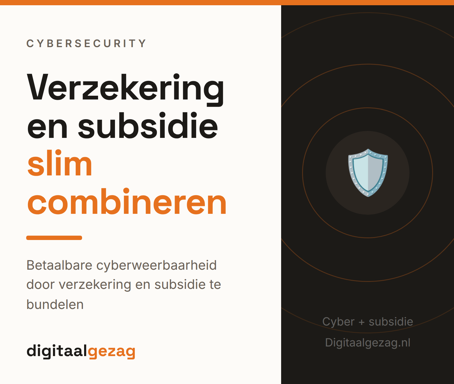 Ondernemer vergelijkt cyber verzekering mkb en beveiligingssubsidie aan bureau