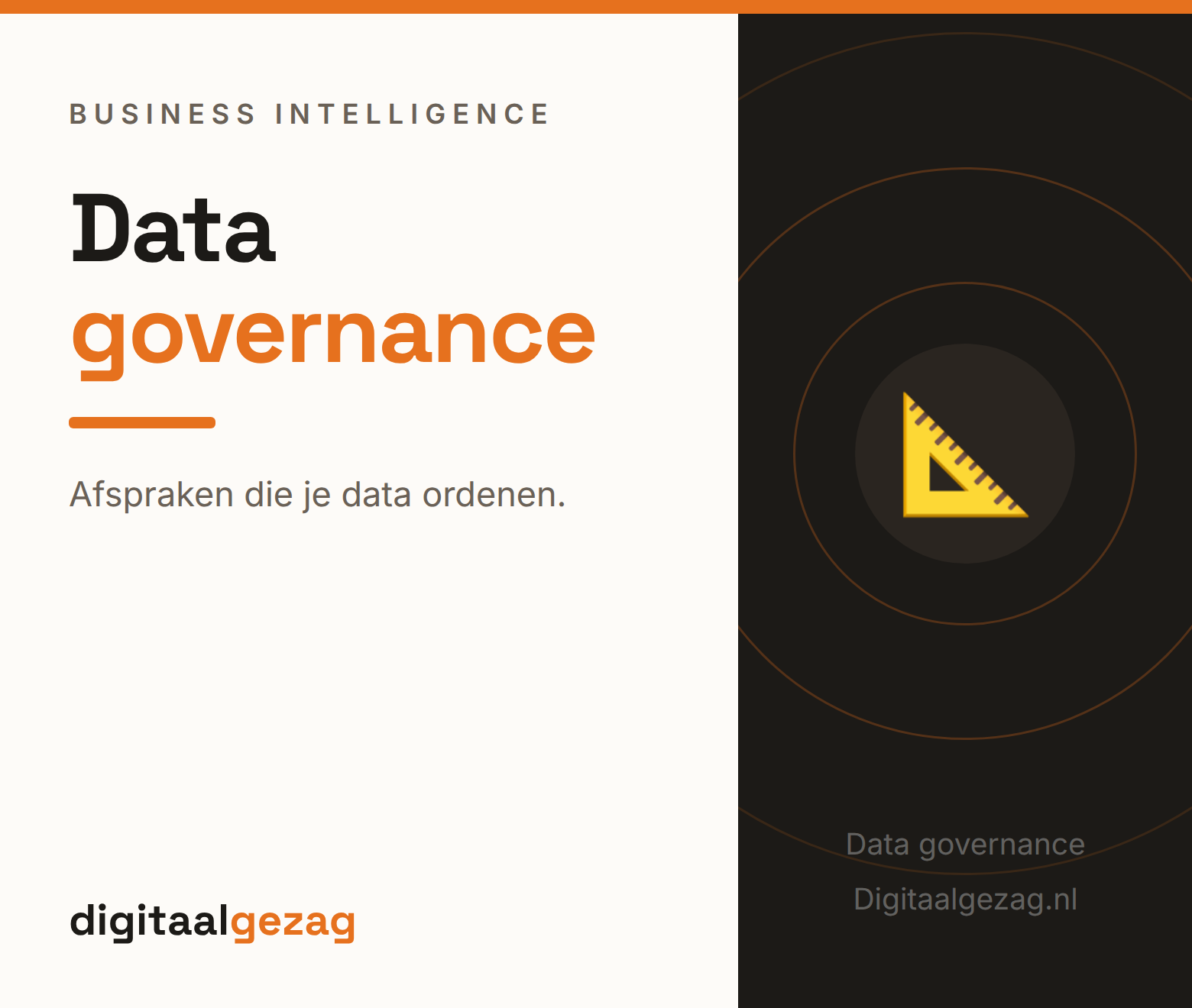 Data governance met afspraken over verantwoordelijkheid en definities voor het MKB