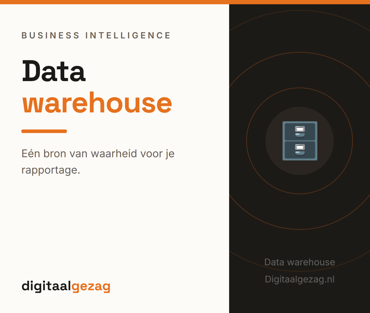 Data warehouse als een bron van waarheid voor het MKB