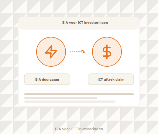 Energie-investeringsaftrek ICT-investeringen fiscaal voordeel