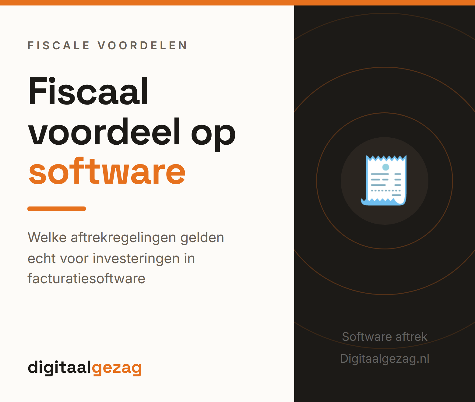 MKB-ondernemer berekent 120% kostenaftrek facturatiesoftware in de aangifte