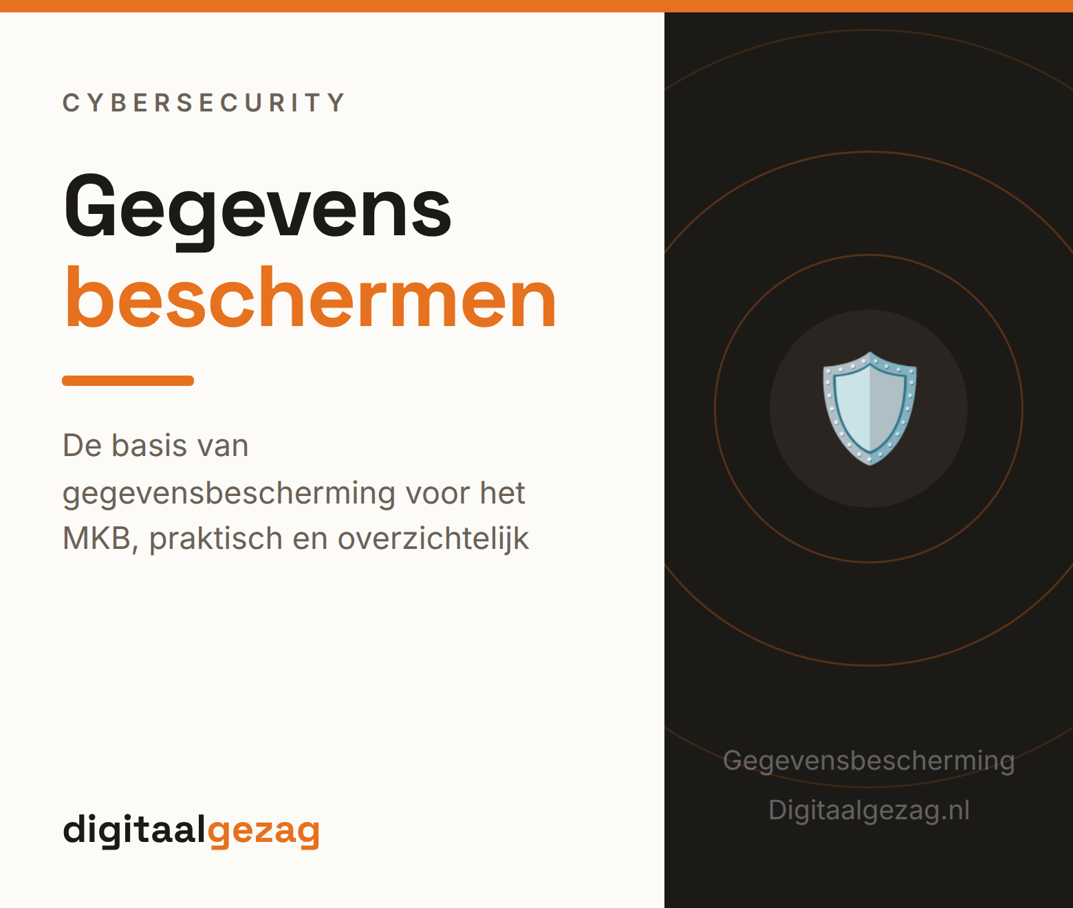 Overzicht van gegevensbescherming mkb met organisatorische, technische en menselijke maatregelen