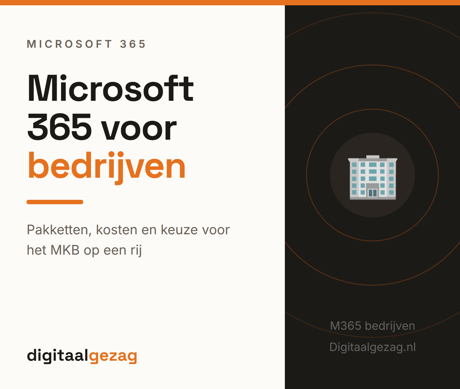 Overzicht van Microsoft 365 voor bedrijven met apps en pakketten