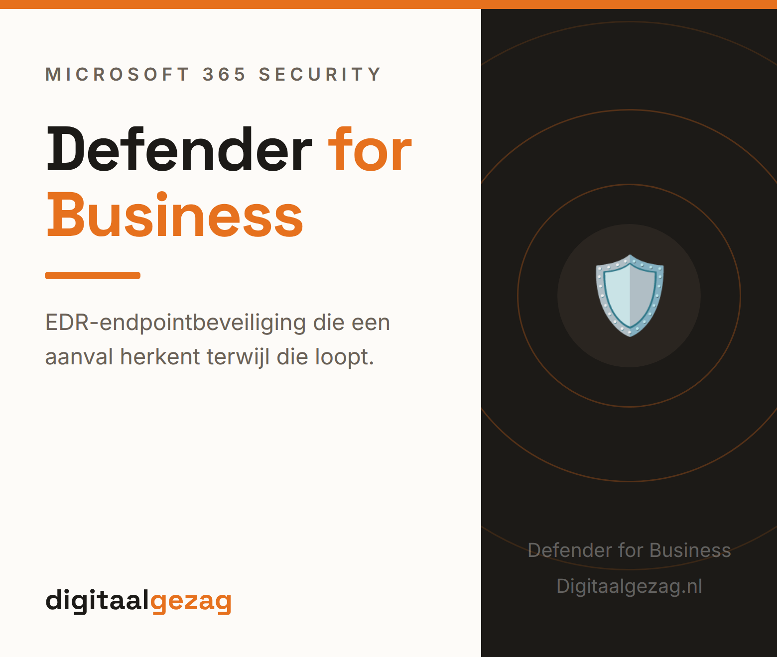 Microsoft Defender for Business endpointbeveiliging voor MKB-bedrijven