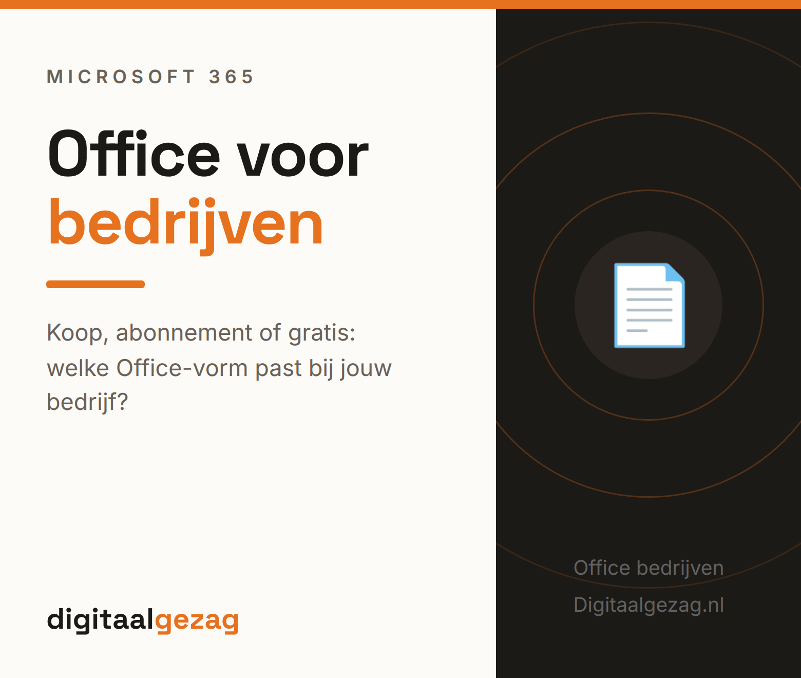 Overzicht van Microsoft Office voor bedrijven met licentievormen en kosten