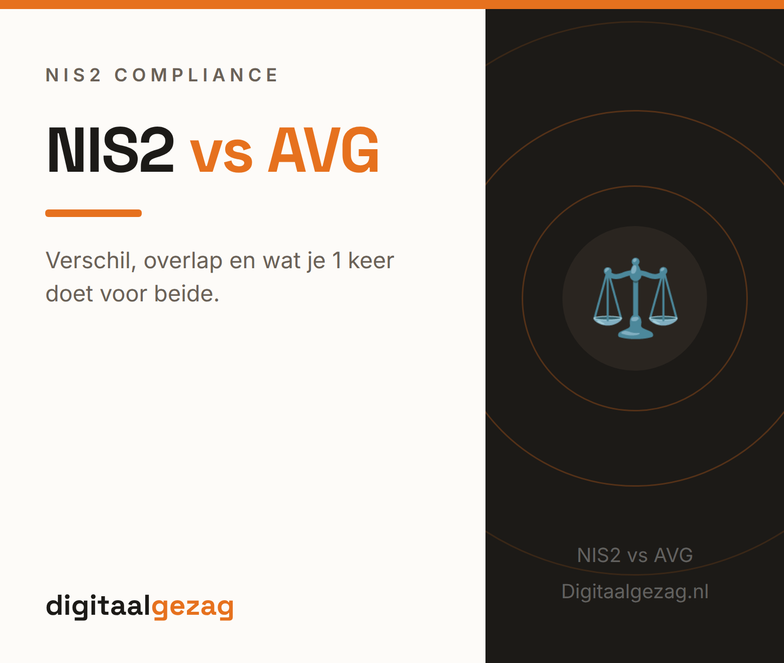 Verschil en overlap tussen NIS2 en de AVG voor MKB-bedrijven