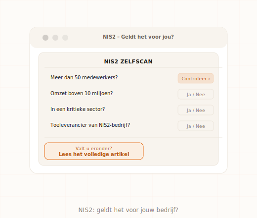 NIS2-richtlijn cybersecurity verplichtingen voor MKB
