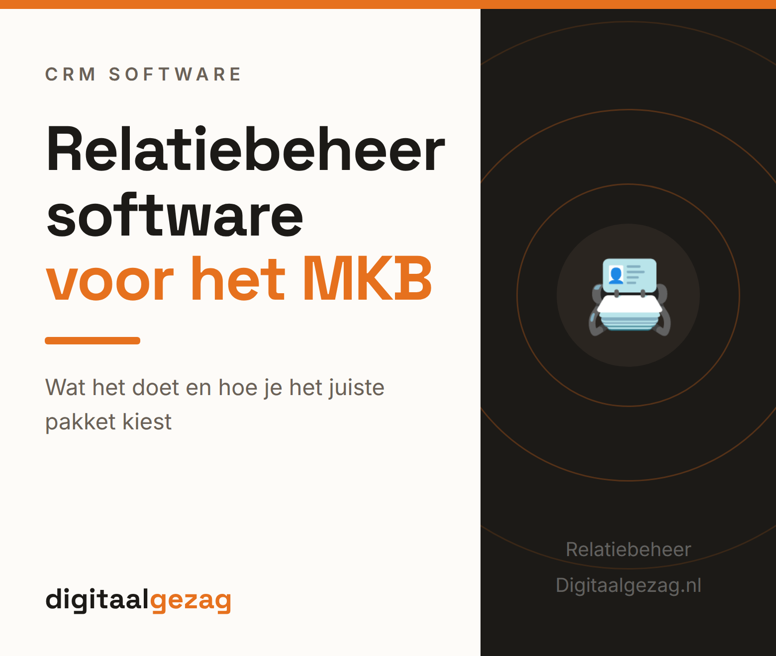 MKB-ondernemer vergelijkt relatiebeheer software op een laptop