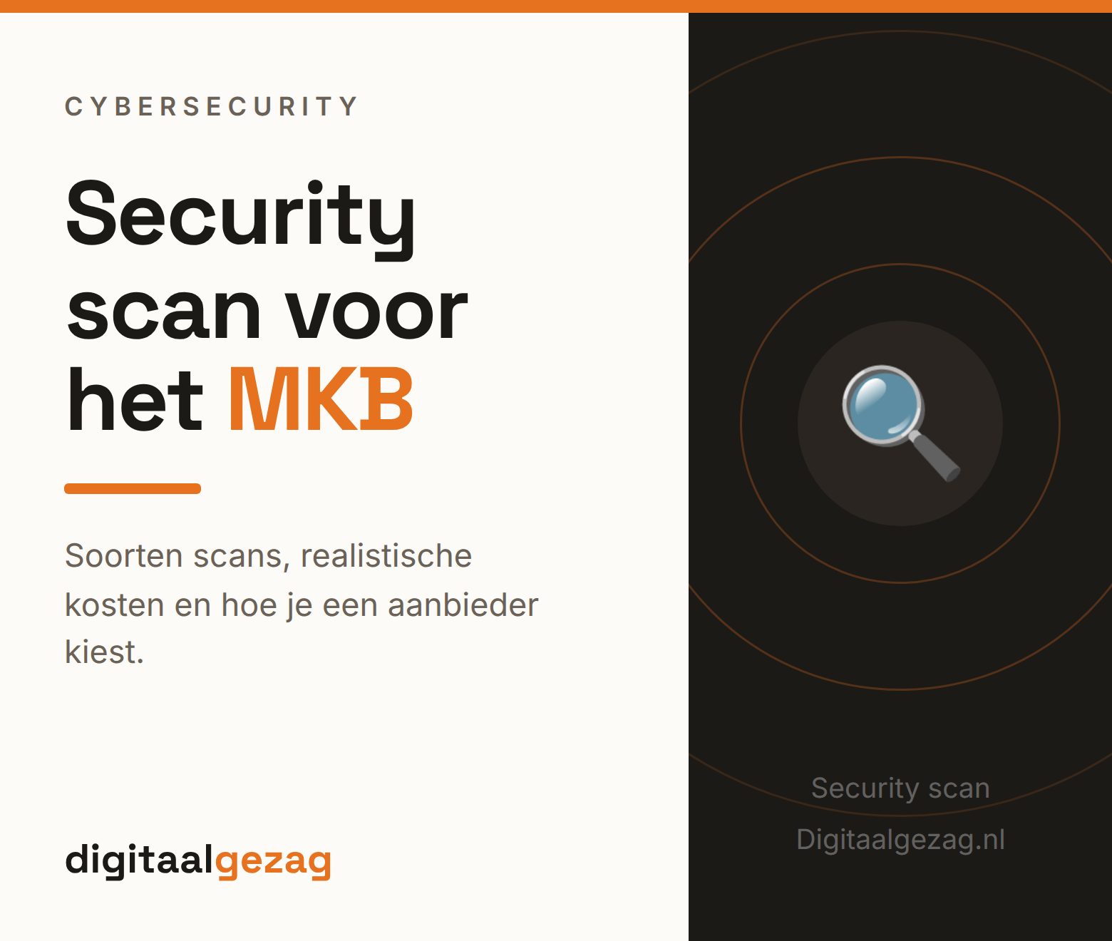 Security scan mkb met dashboard van kwetsbaarheden op werkplekken en servers