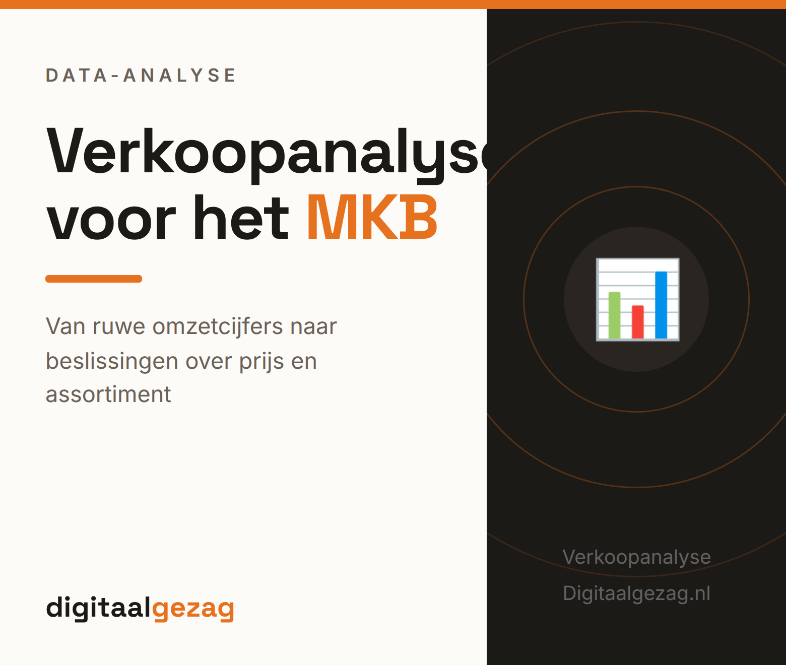 Verkoopanalyse van omzetcijfers naar concrete sturing in het MKB