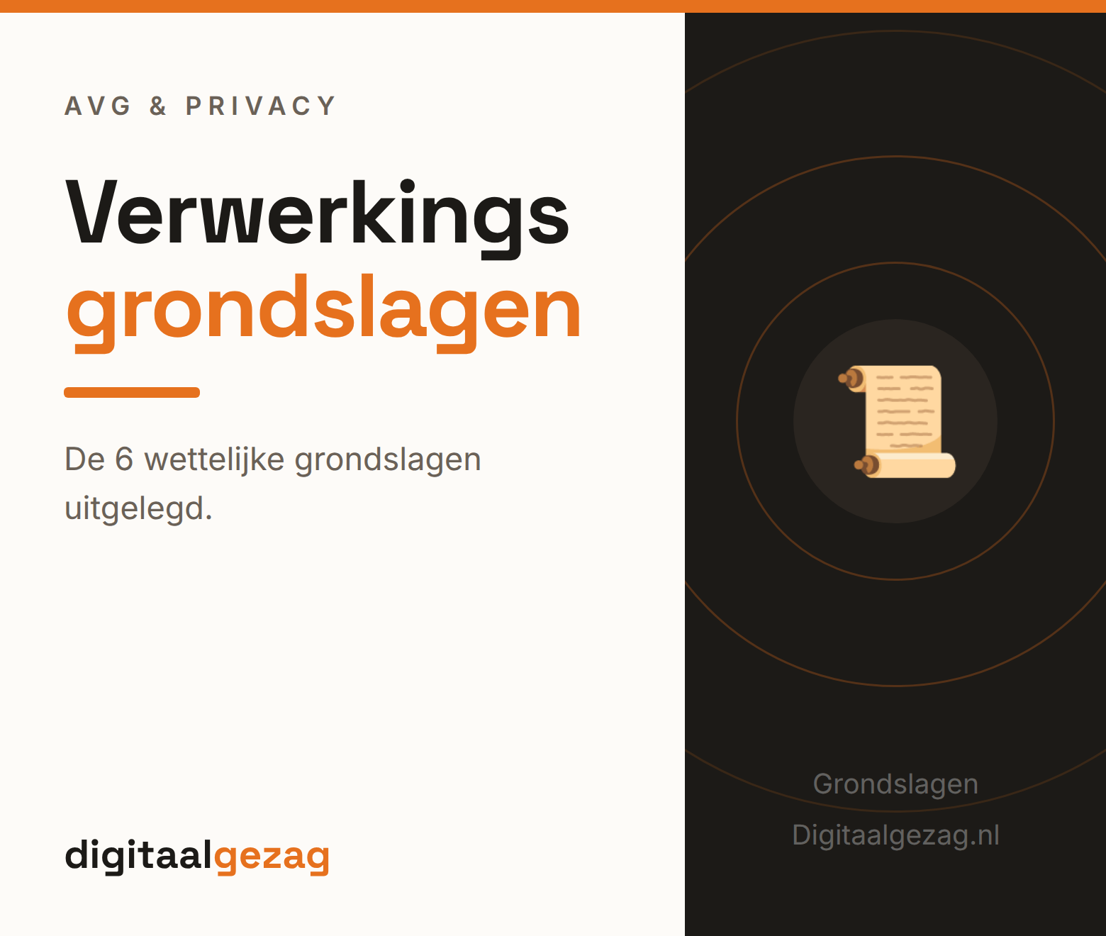 De zes verwerkingsgrondslagen van de AVG uitgelegd voor het MKB