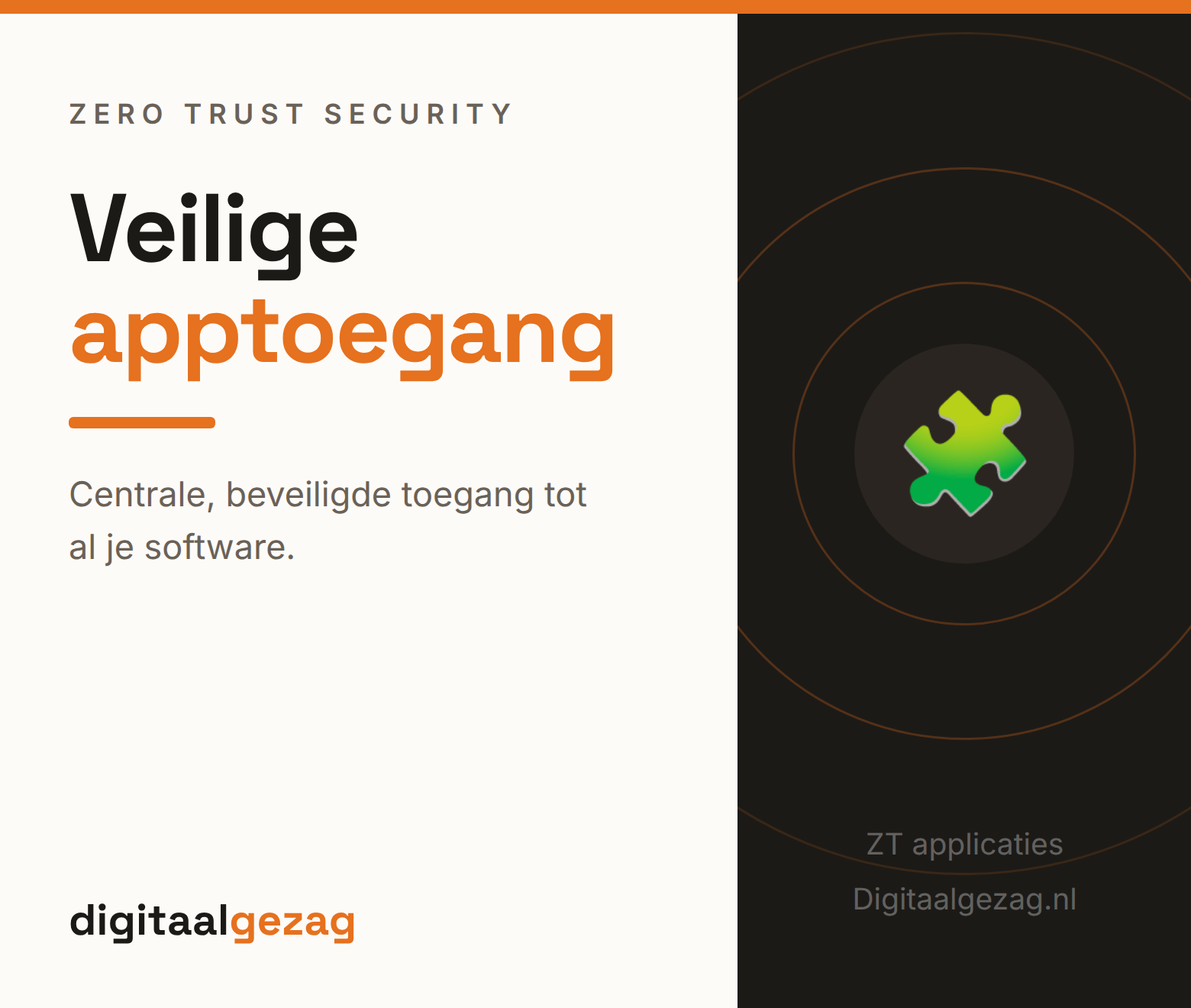 Zero Trust voor applicaties met veilige toegang tot software en clouddiensten
